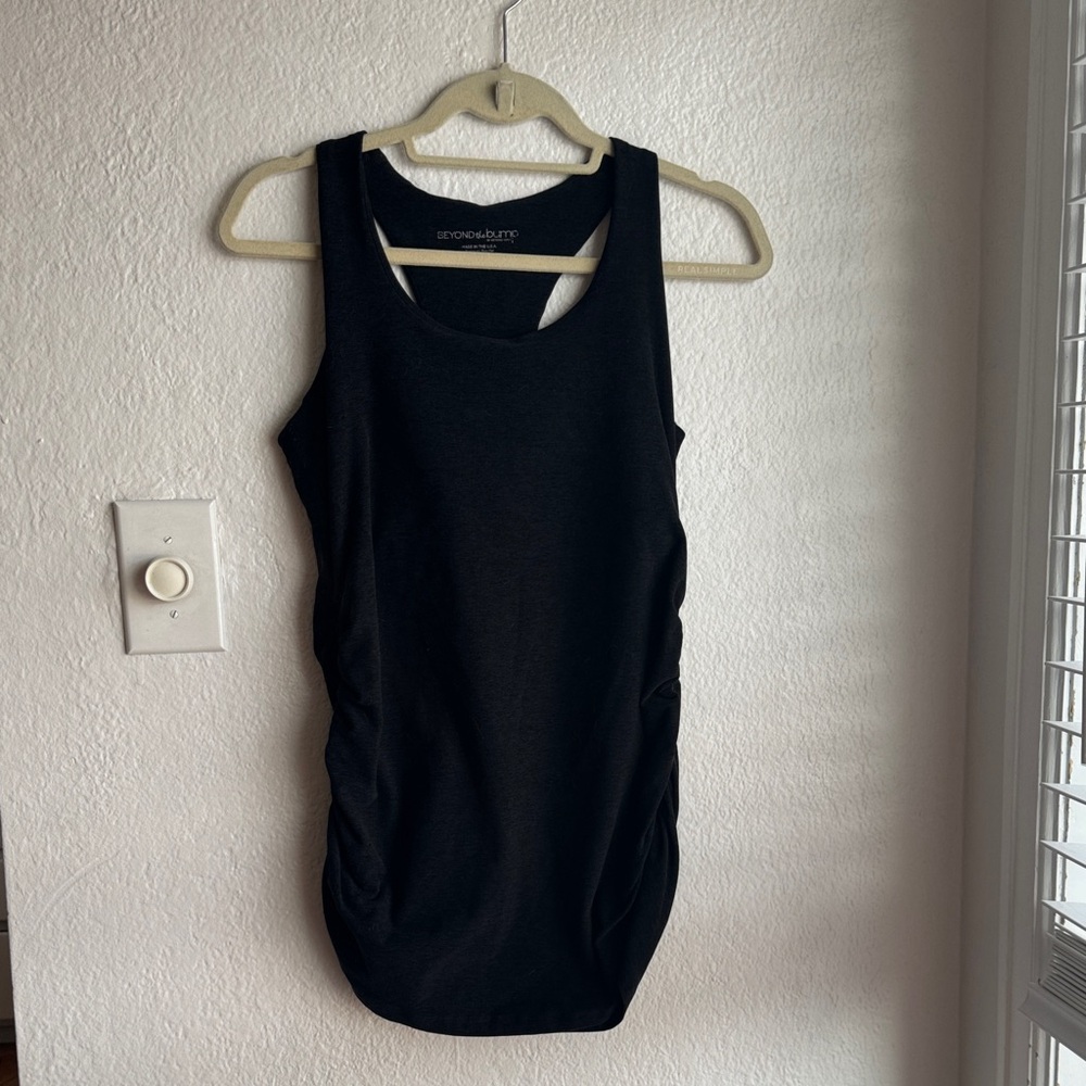 Beyond Yoga Beyond The Bump Maternity Racerback Sleeveless Top